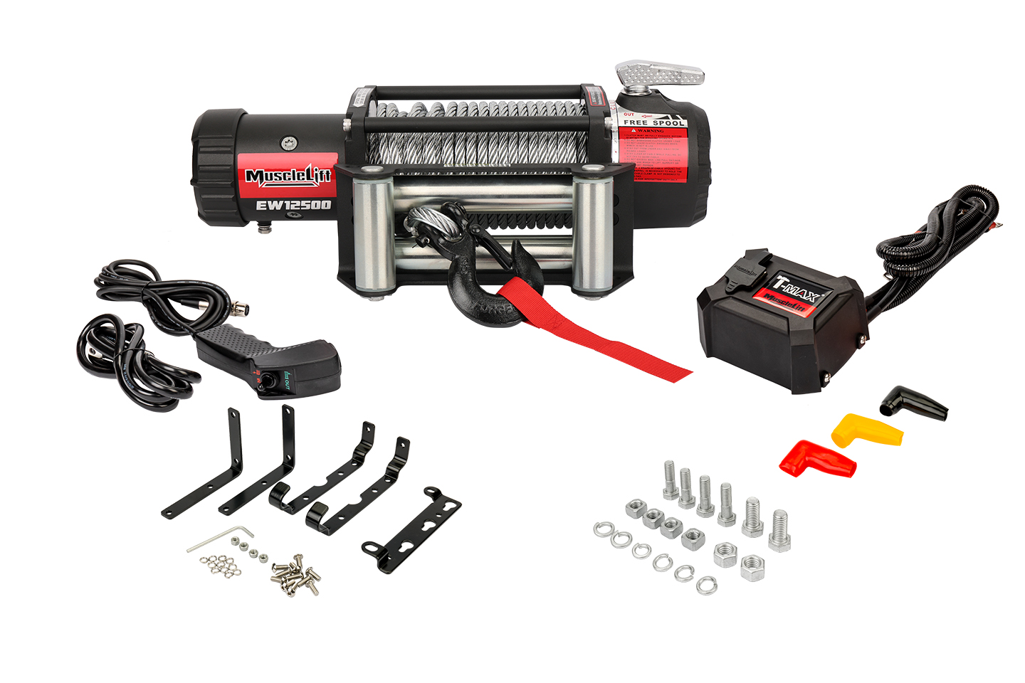 EW12500 Musclelift лебедка электрическая 24В